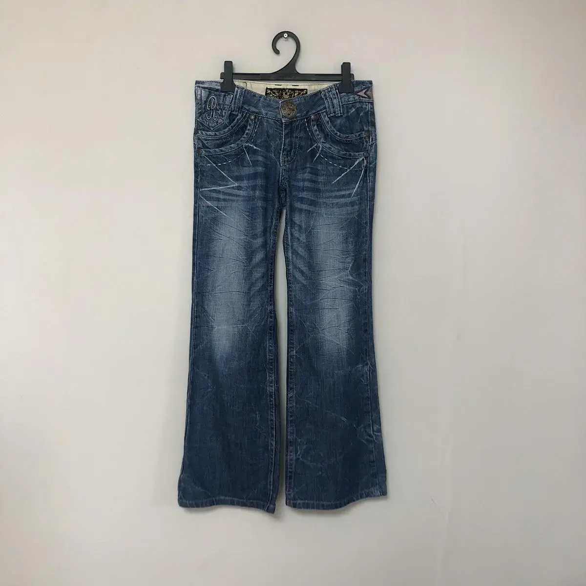 Vintage Riobera 1974 skull y2k denim p